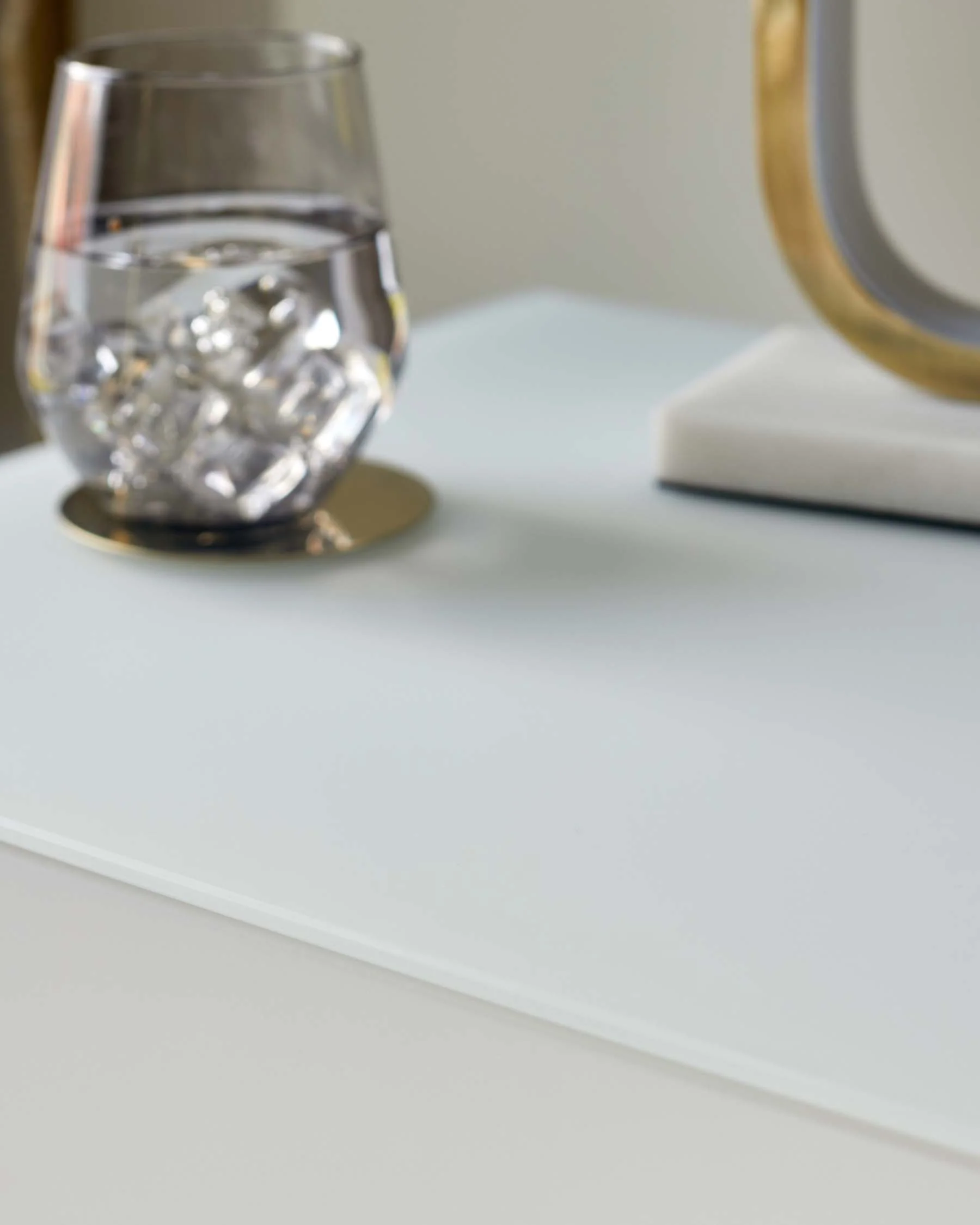 Benton Single Drawer White Bedside Table - Image 4
