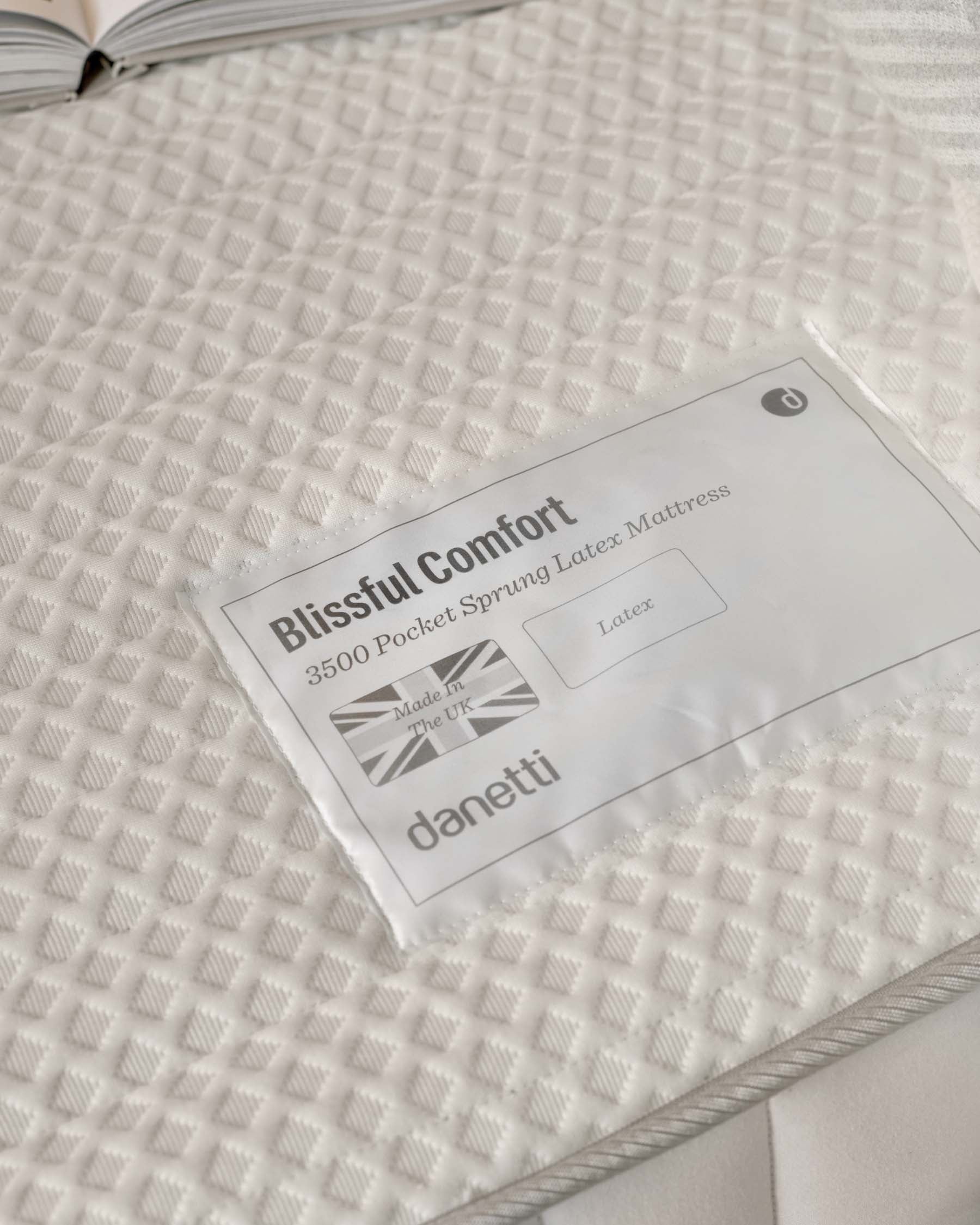 Blissful Comfort 3,500 Pocket Sprung Firm Latex Double Mattress - Image 16