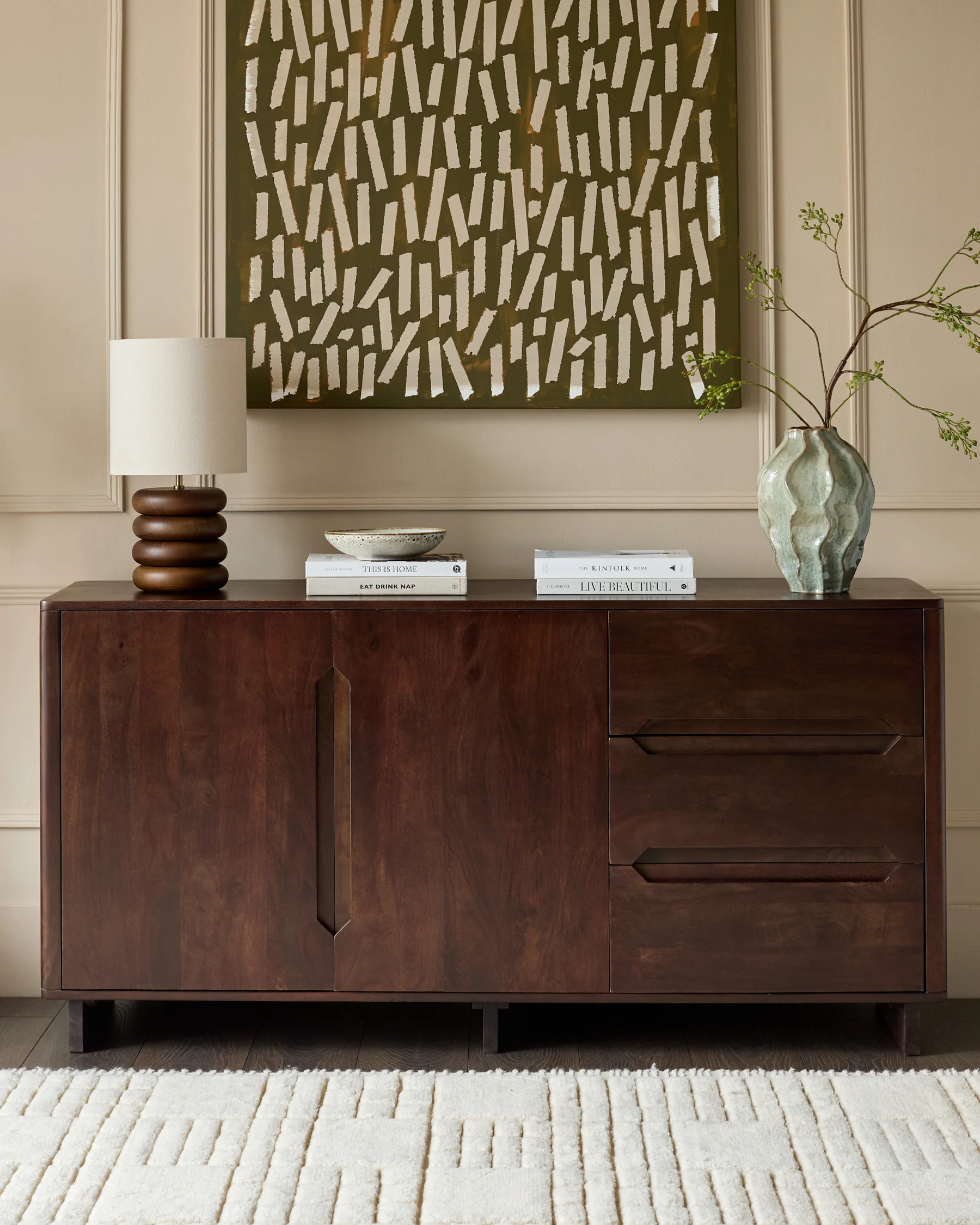 Bryce dark mango wood sideboard - Image 2