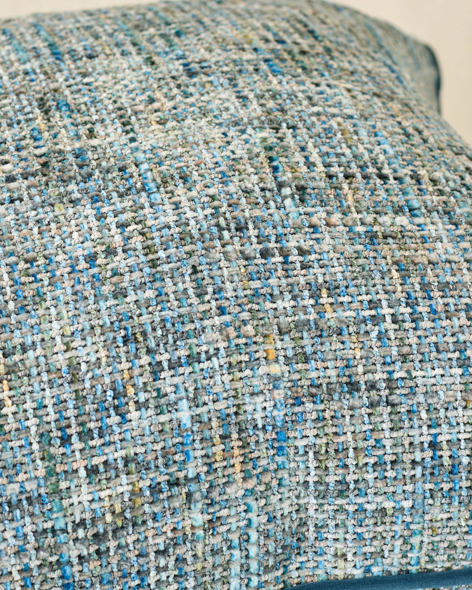 Callie blue large cushion - Image 4