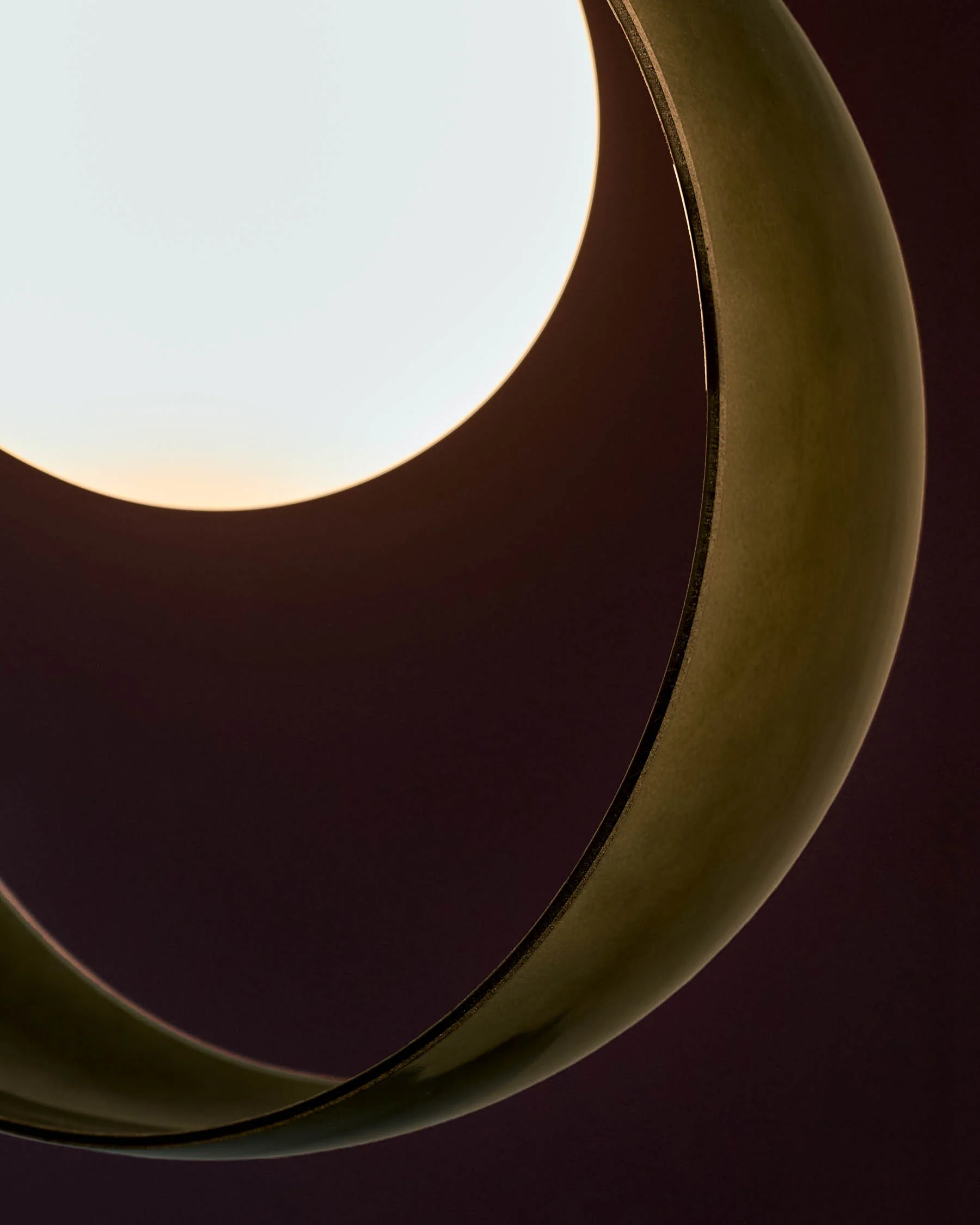 Chloe green glass 3 bar adjustable pendant light - Image 4
