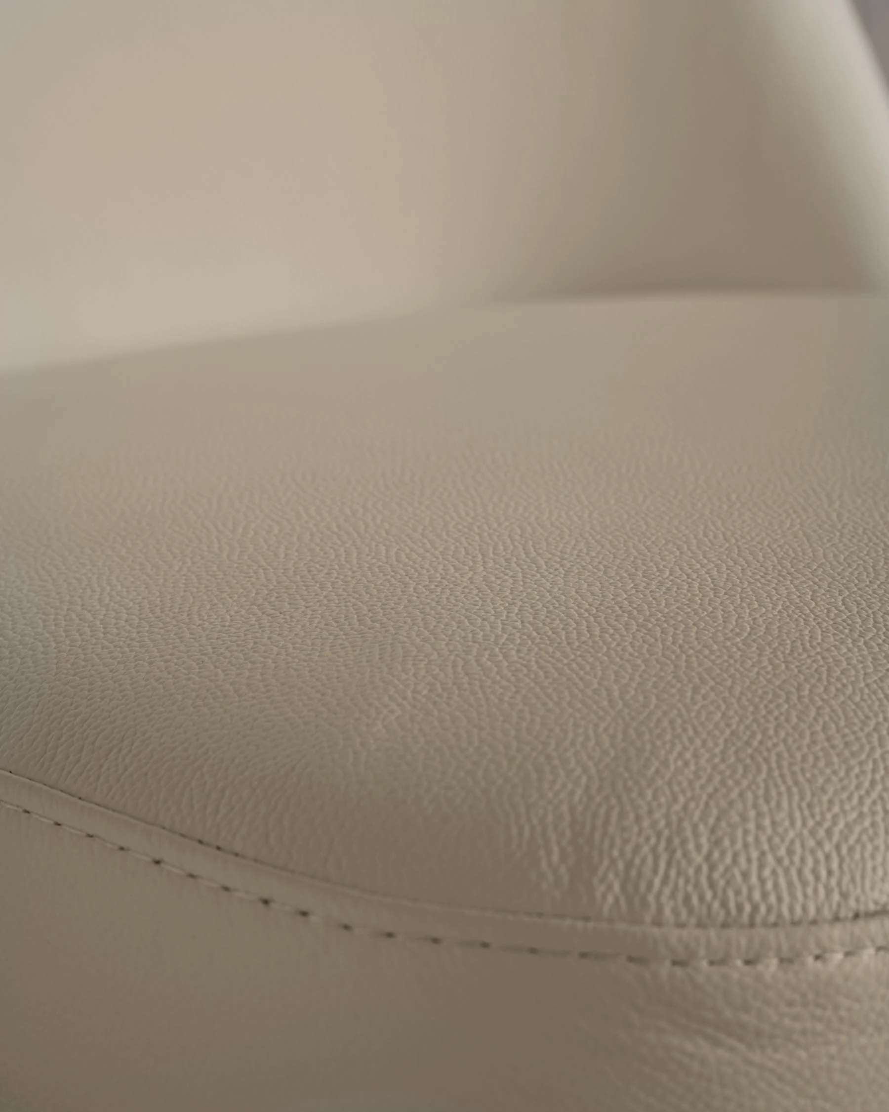 Deco natural leather dining chair - Image 6