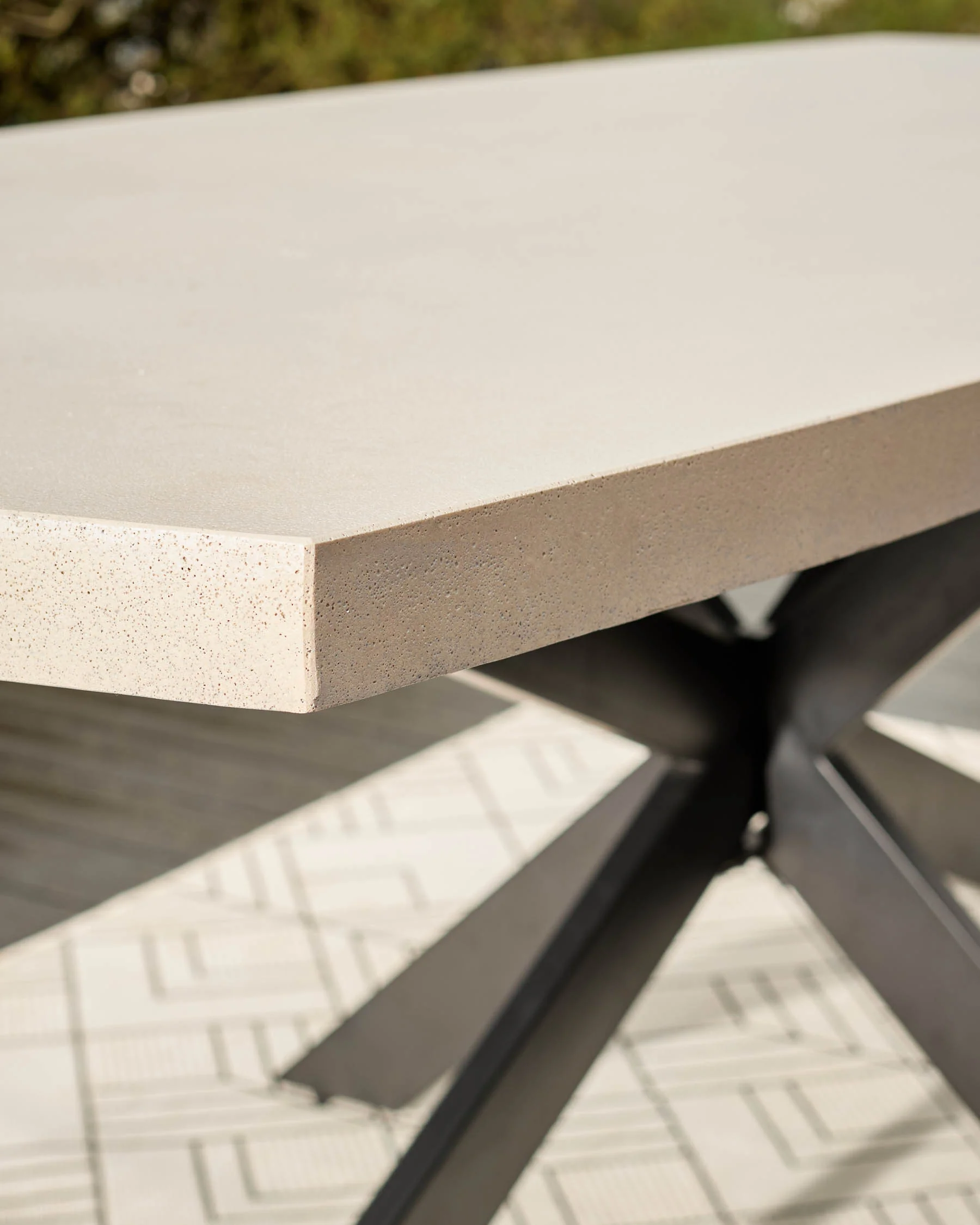 Donato dark grey 10 seater dining table - Image 12