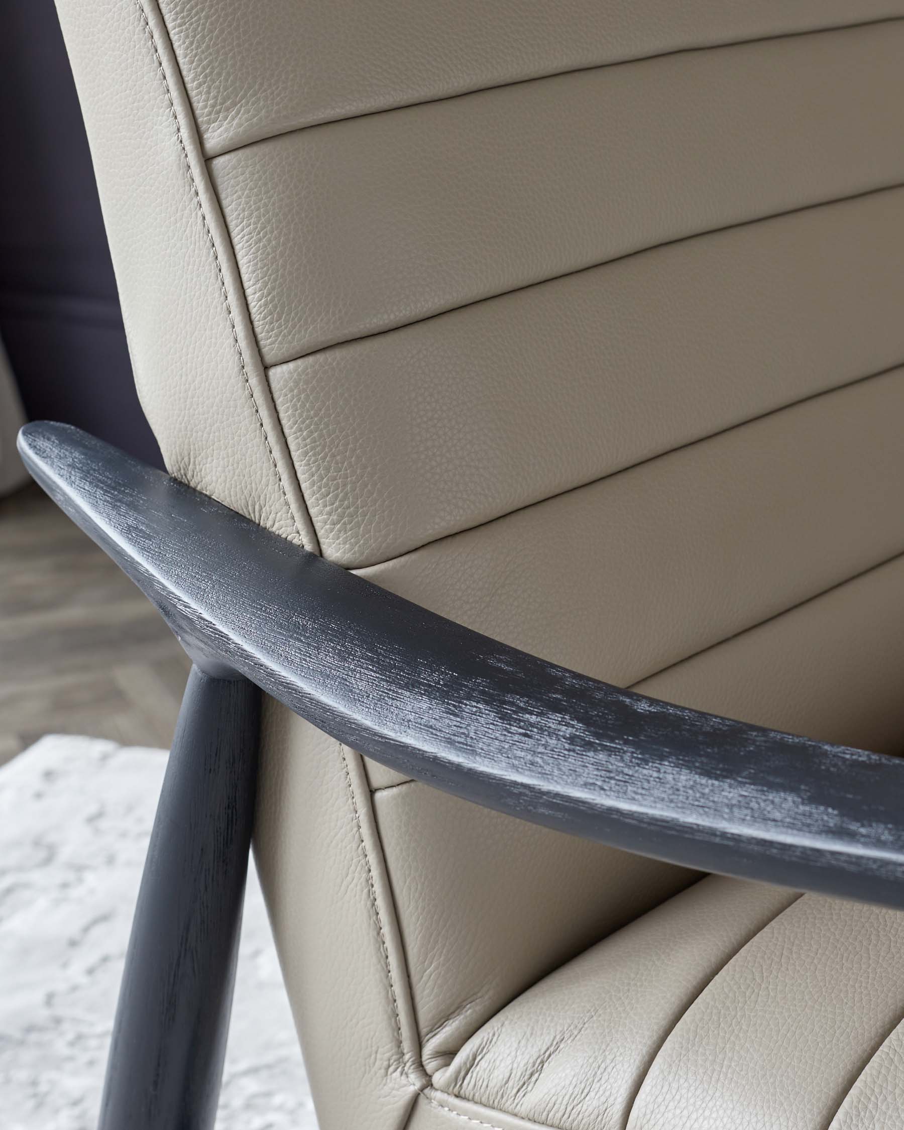 Greyson Natural Leather Accent Chair - Image 7