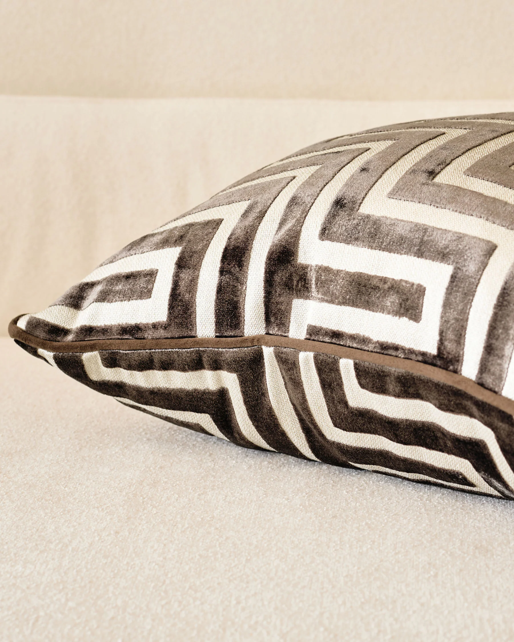 Imani chocolate medium cushion - Image 5