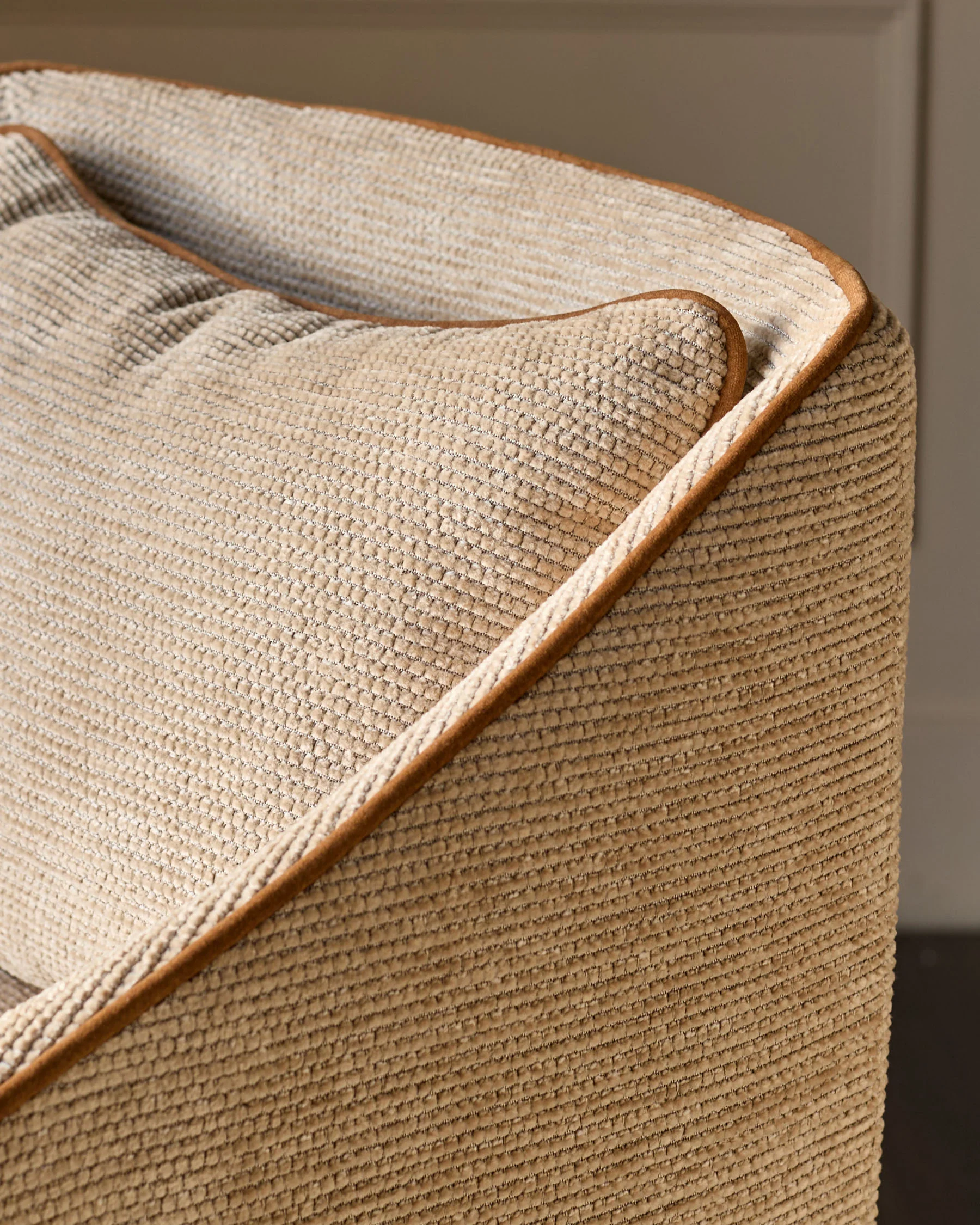 Julep honey chenille bar stool - Image 6