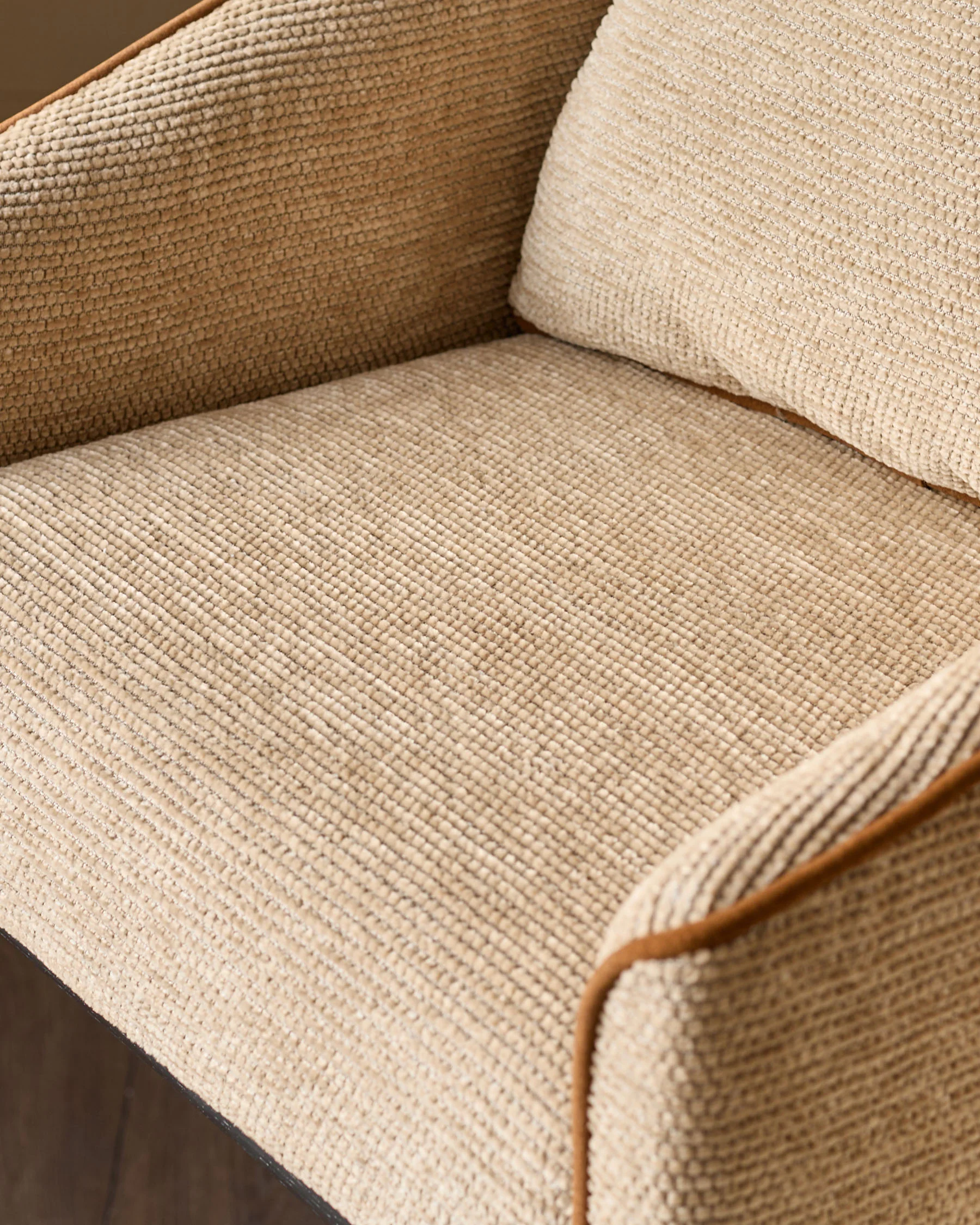 Julep honey chenille bar stool - Image 8