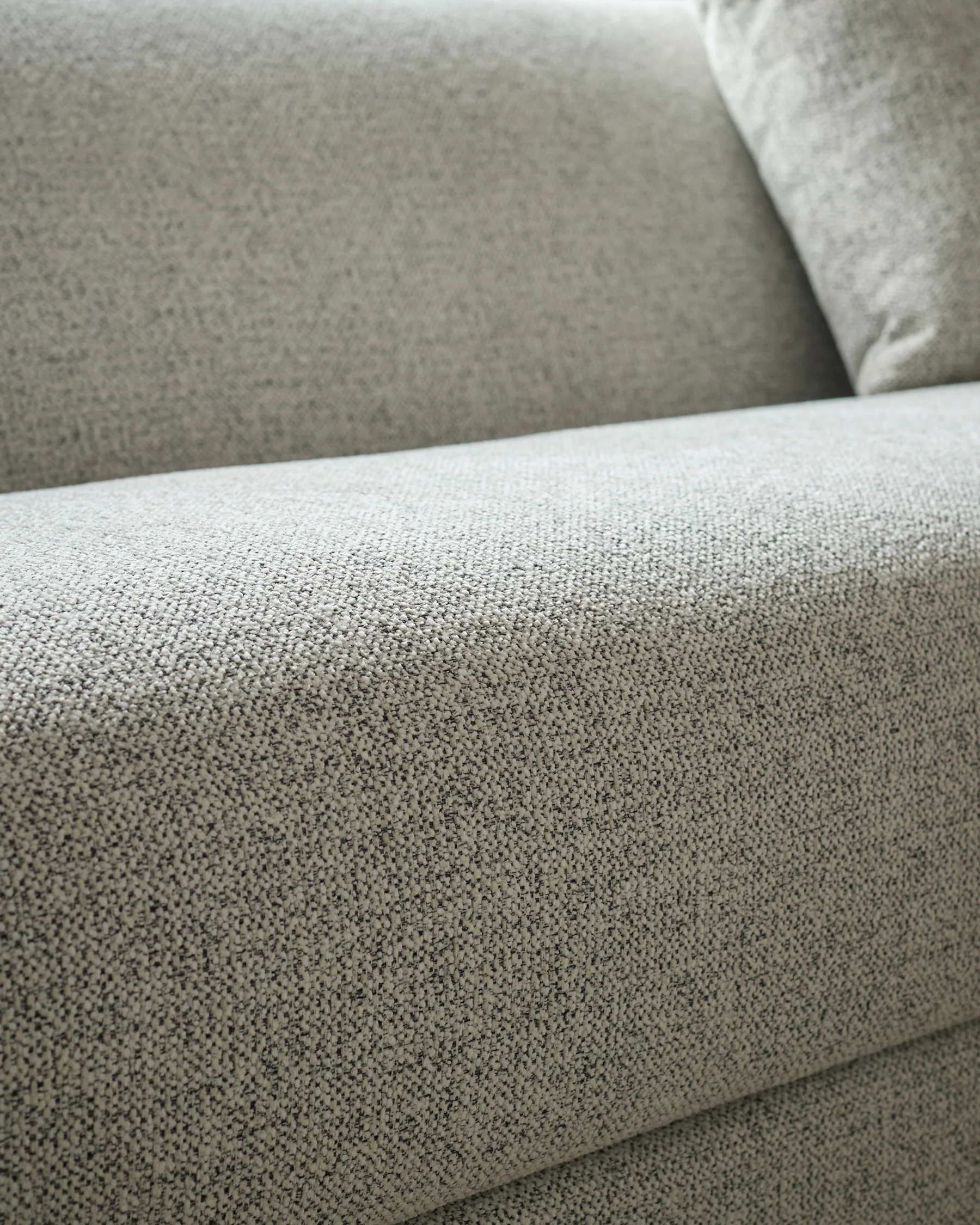 Julep grey fabric 3 seater sofa - Image 6