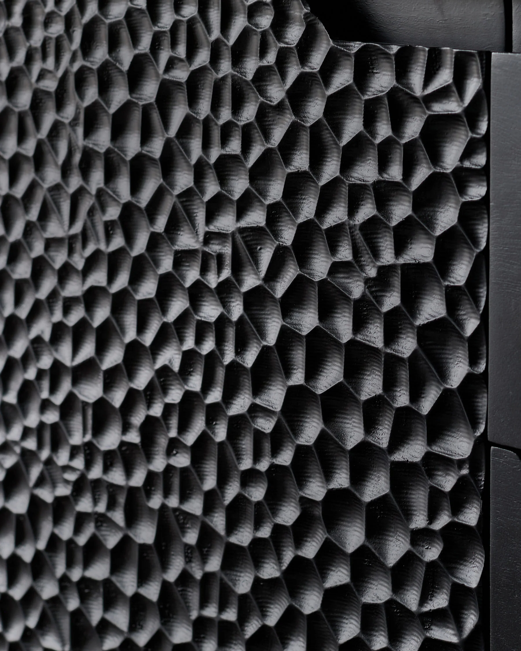 Knox black wood large sideboard - Image 4