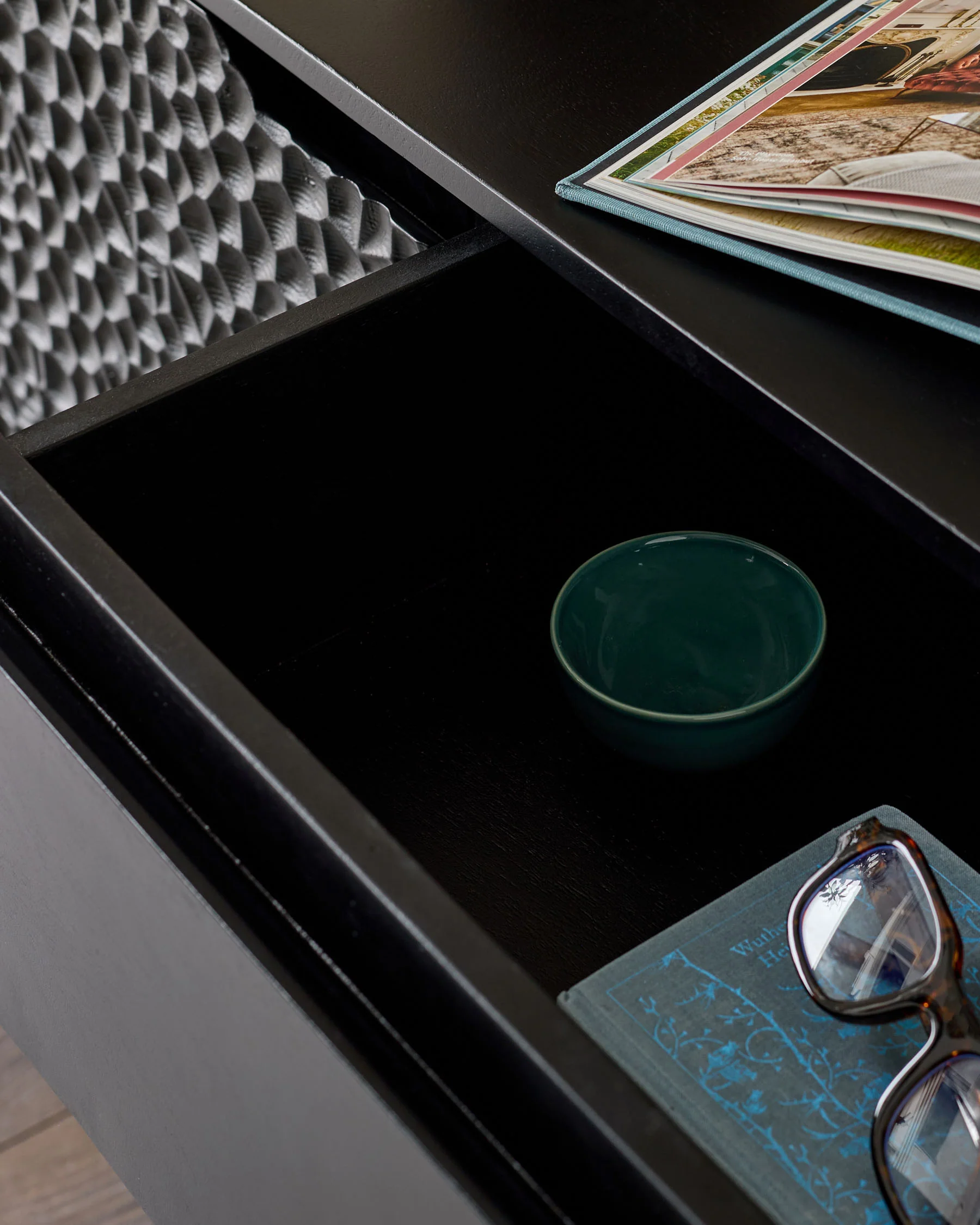 Knox black wood large sideboard - Image 5