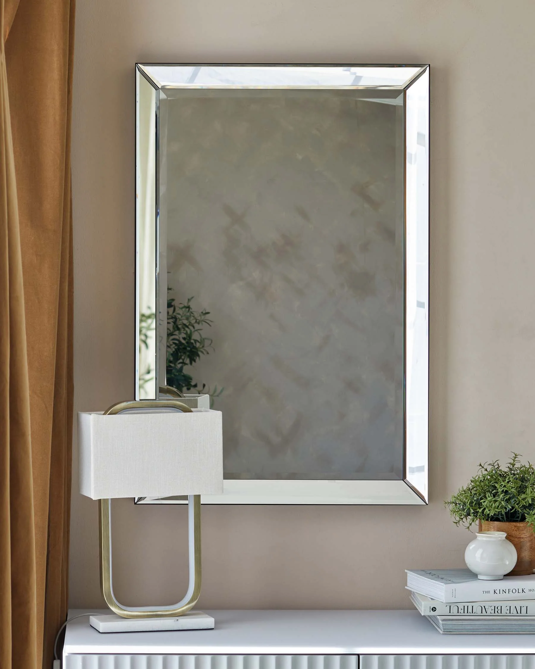 Lamont Medium Wall Mirror Plain - Image 2