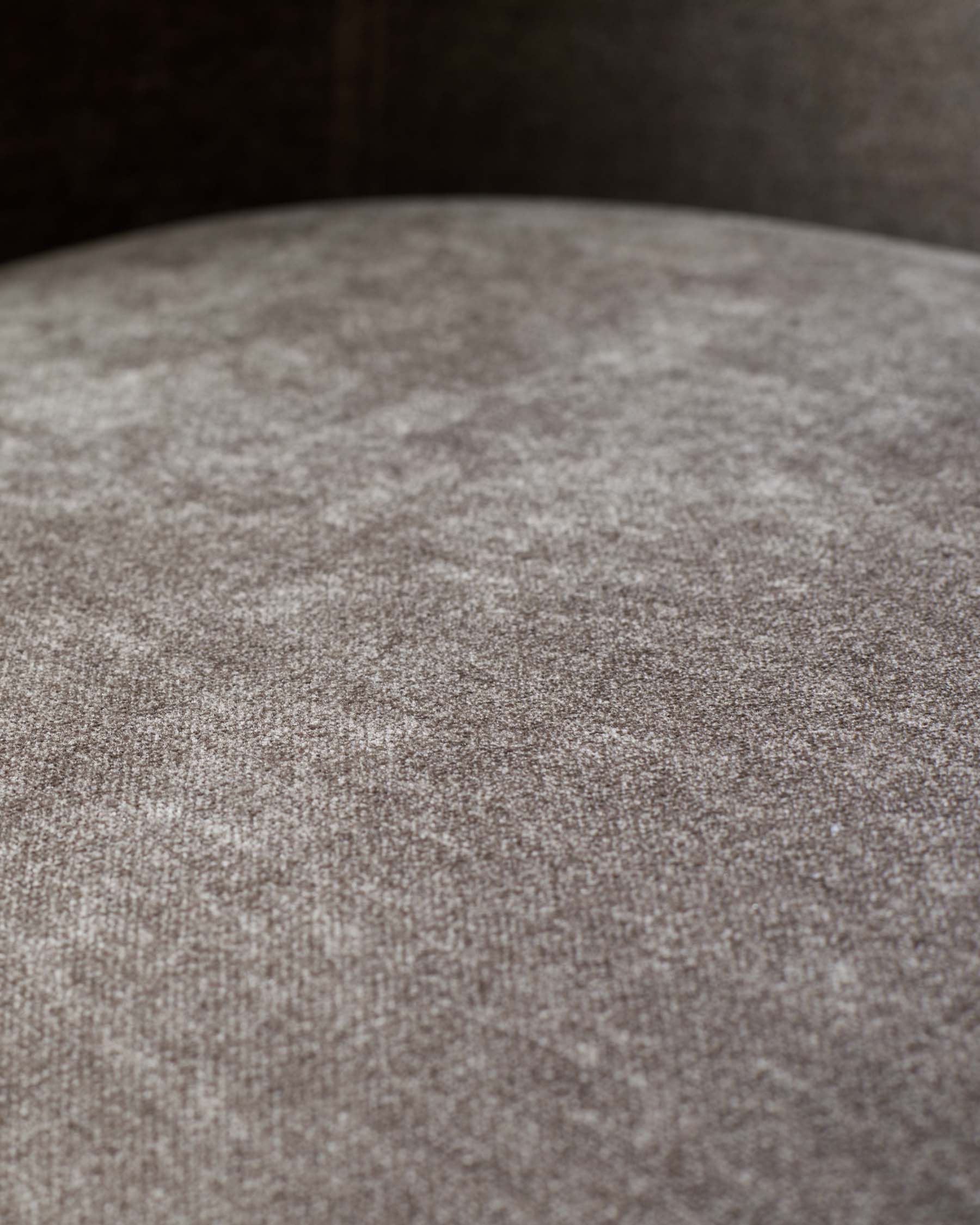 Leighton mocha chenille dining chair - Image 7