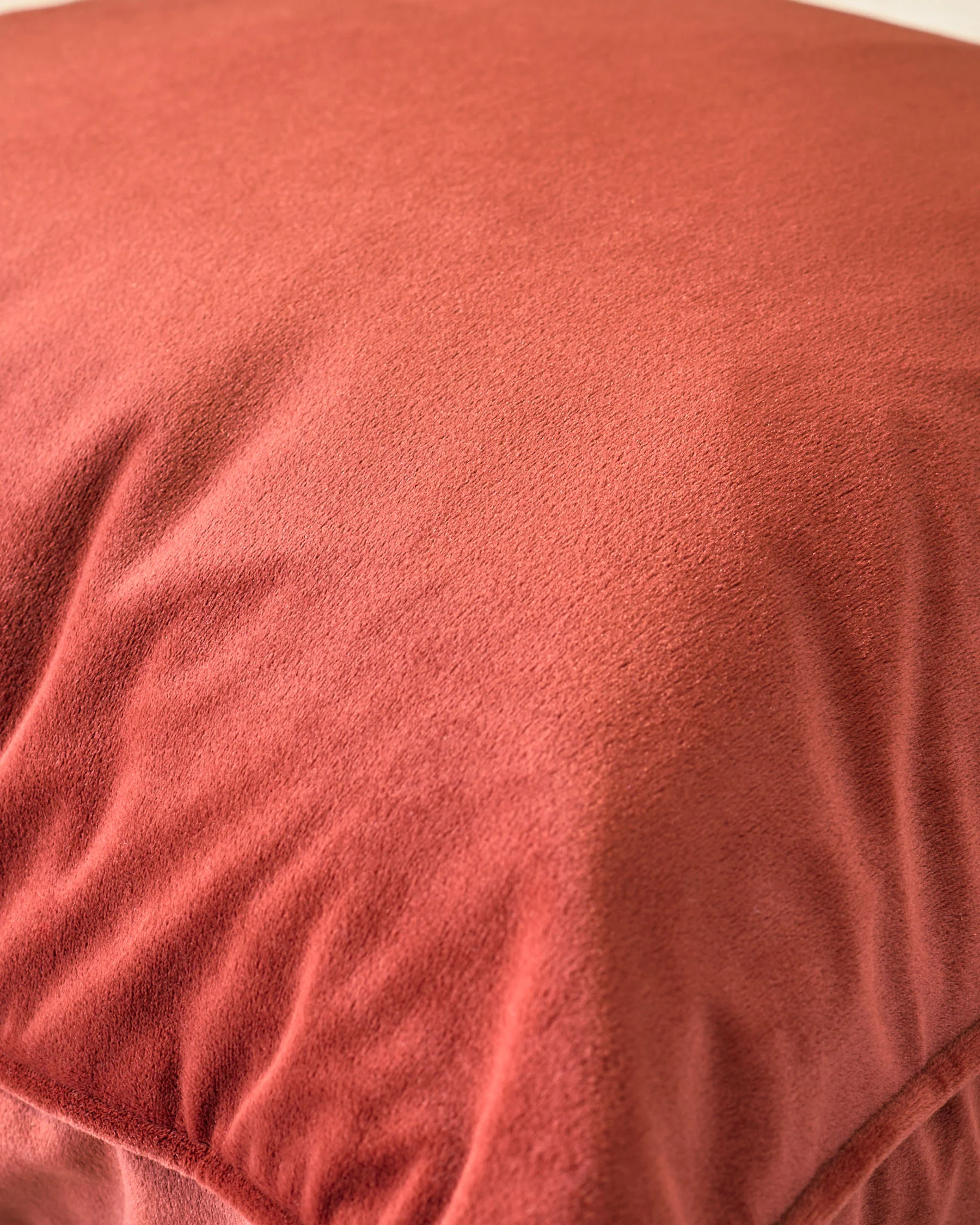 Luca toffee red large cushion - Image 6