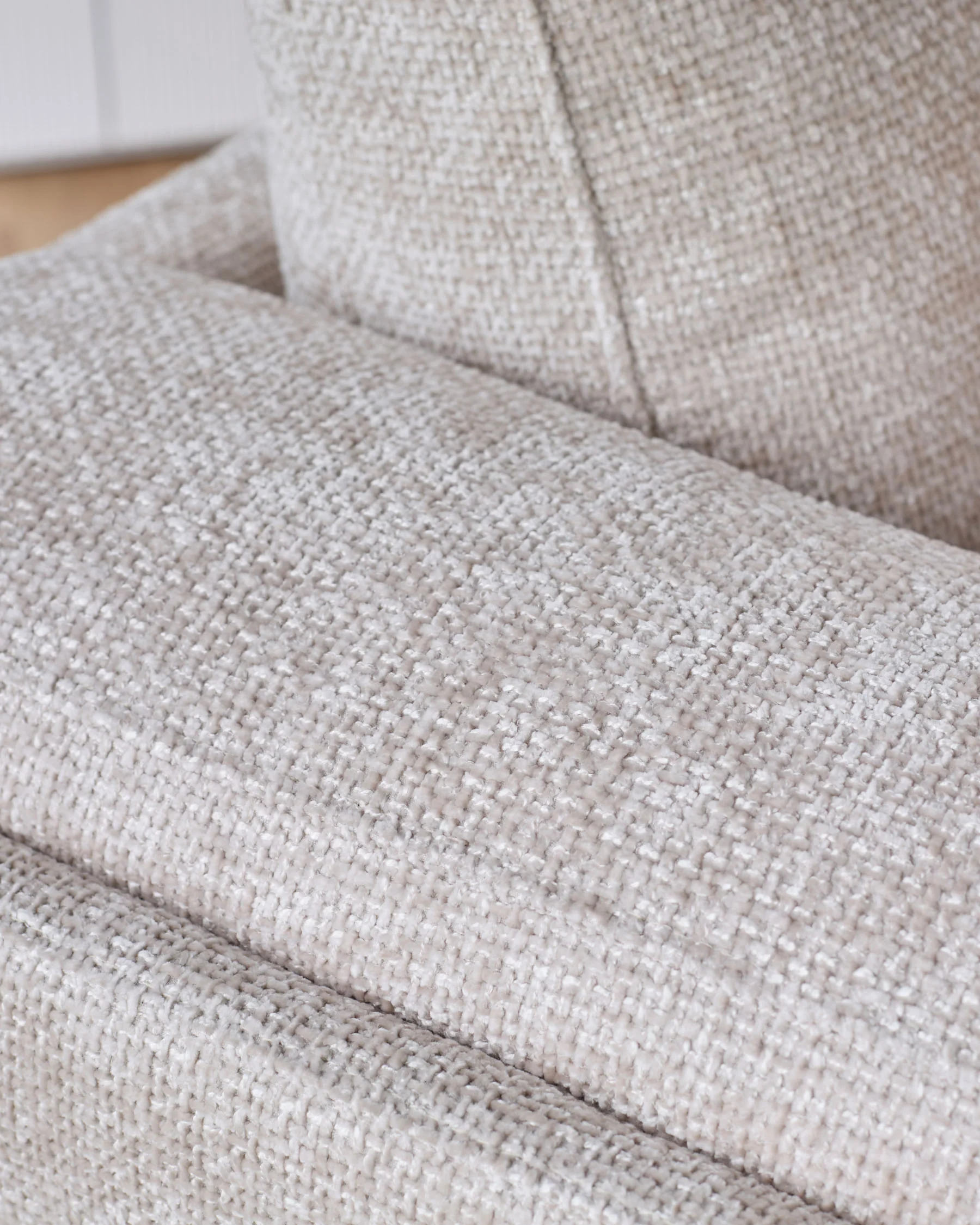 Lynetta natural weave 3 seater sofa - Image 5