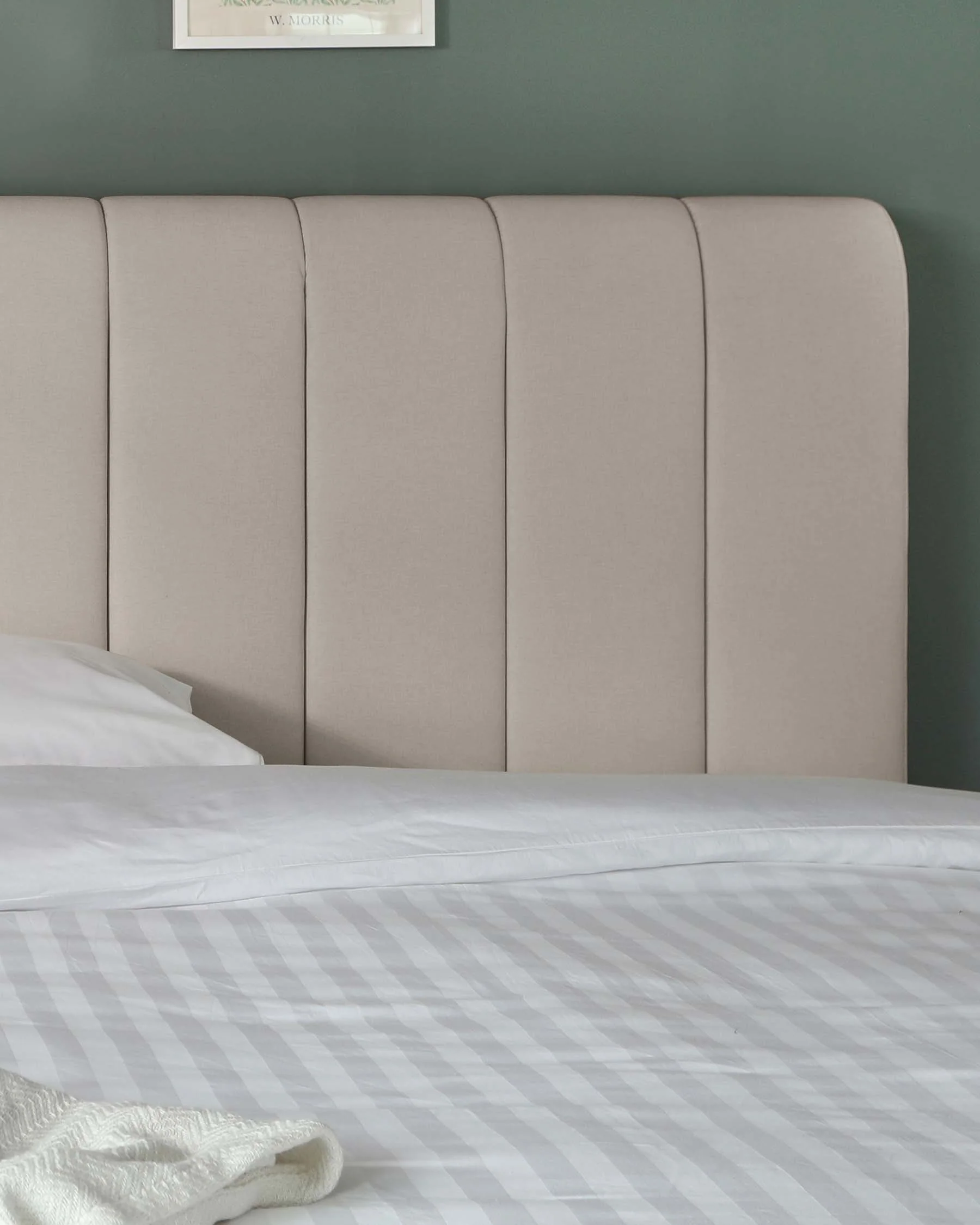 Mila Cream Fabric Super King Size Ottoman Storage Bed - Image 6