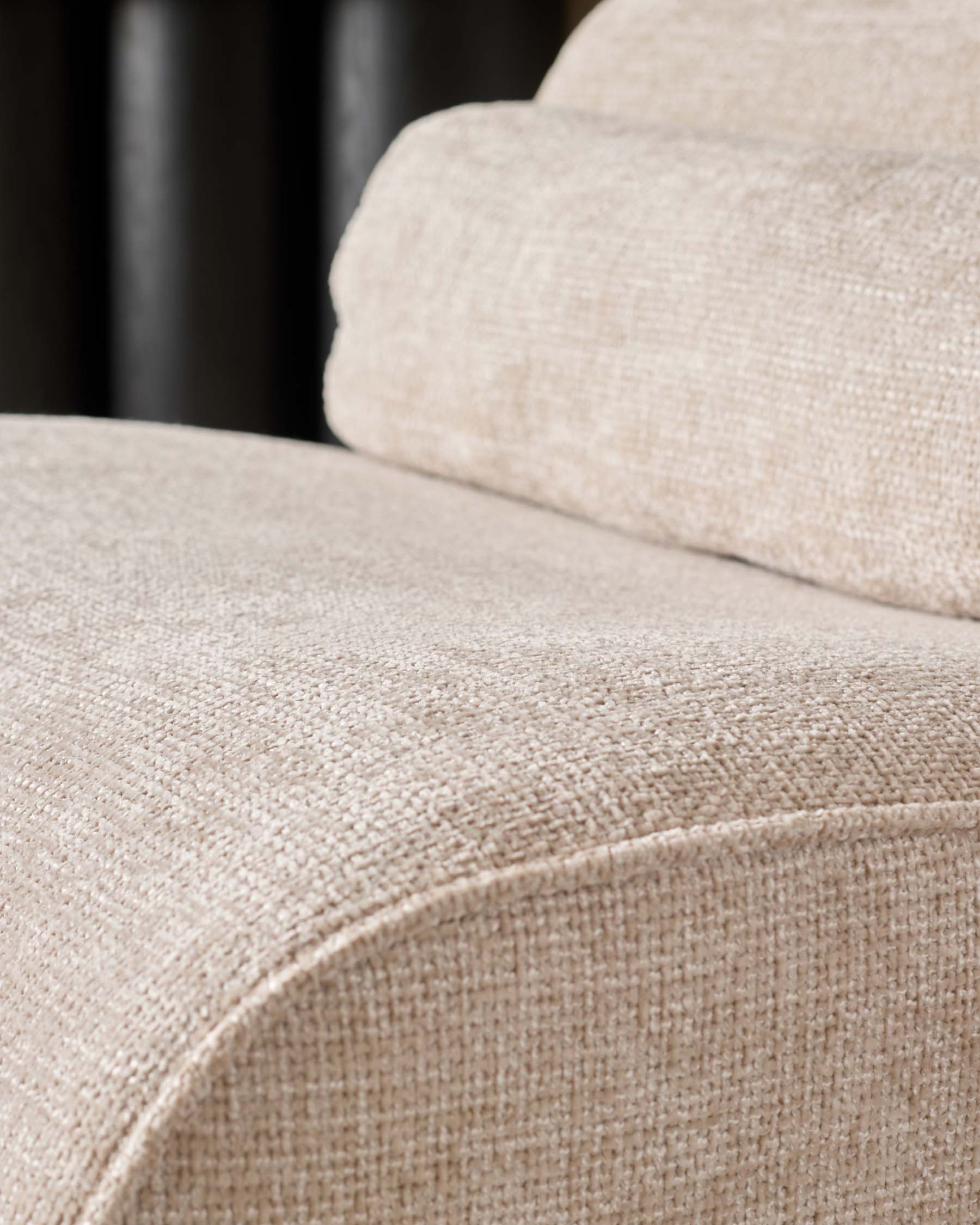 Sofia natural fabric accent chair - Image 7