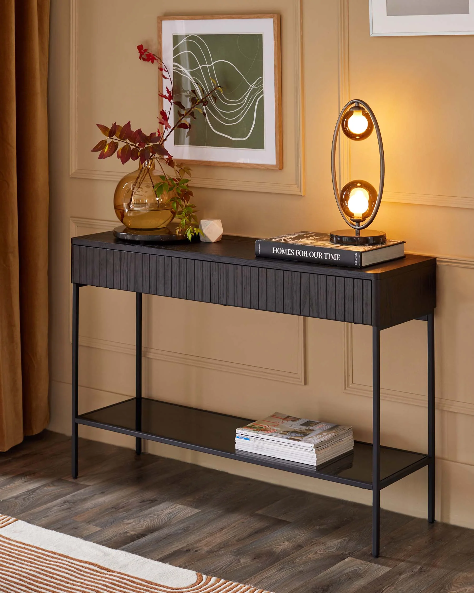 Toronto Dark Ash Console Table - Image 2