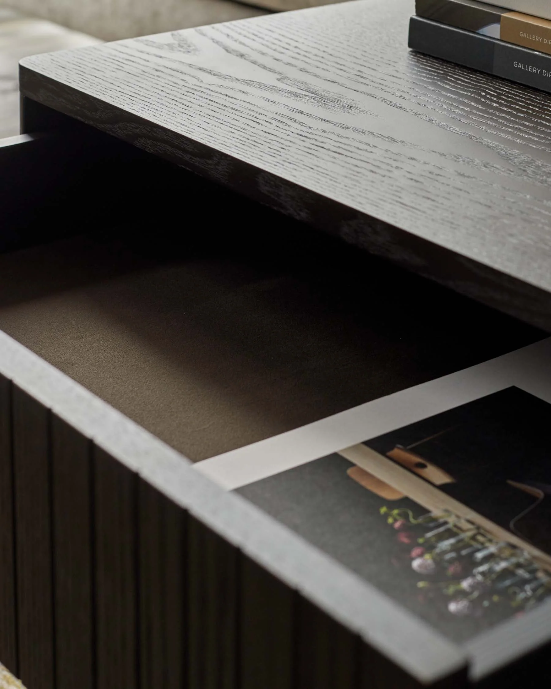 Toronto Dark Ash Console Table - Image 4