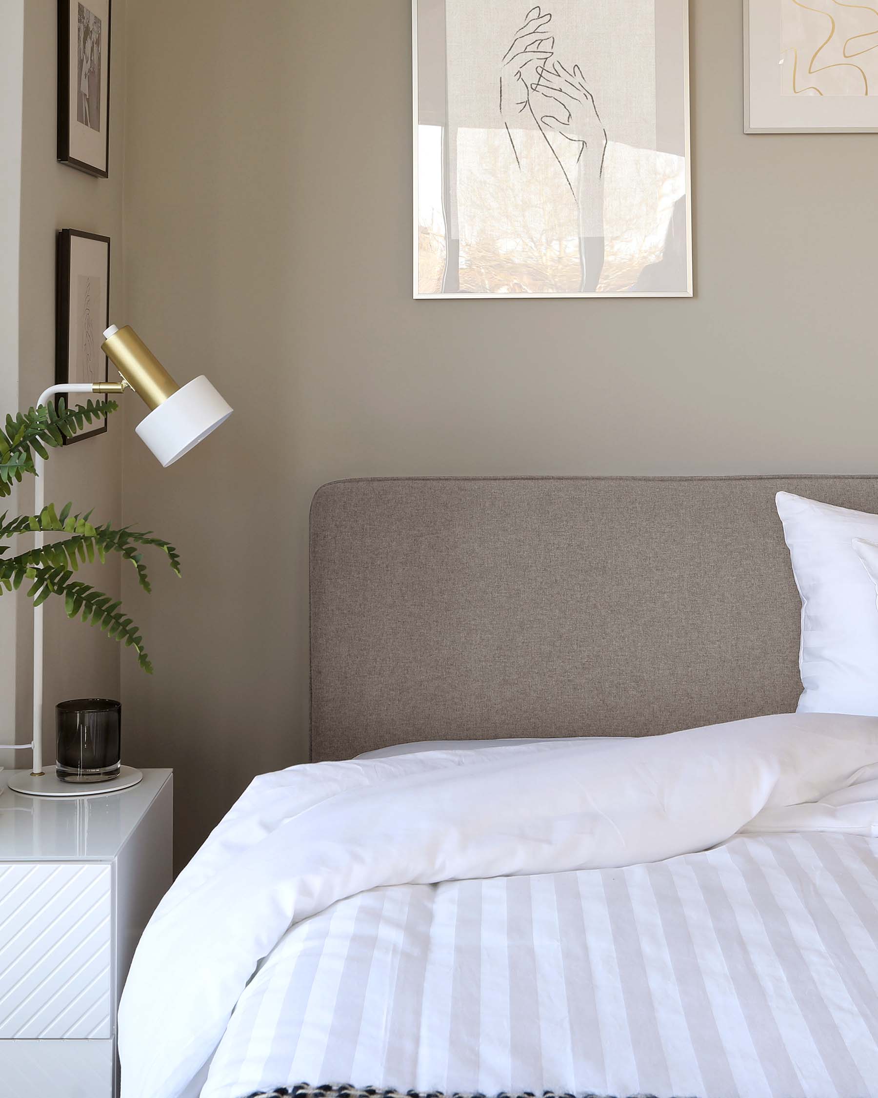 Turin Grey Fabric King Size Bed with Storage - Image 4